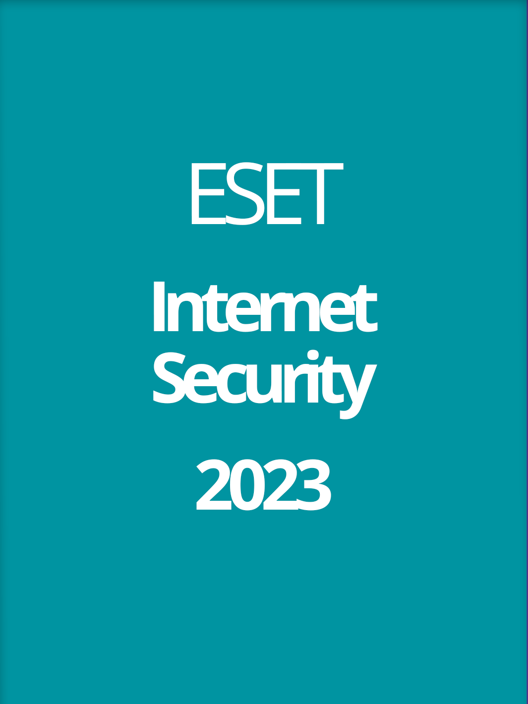 ESET Internet Security 2023 1 PC 1 Year