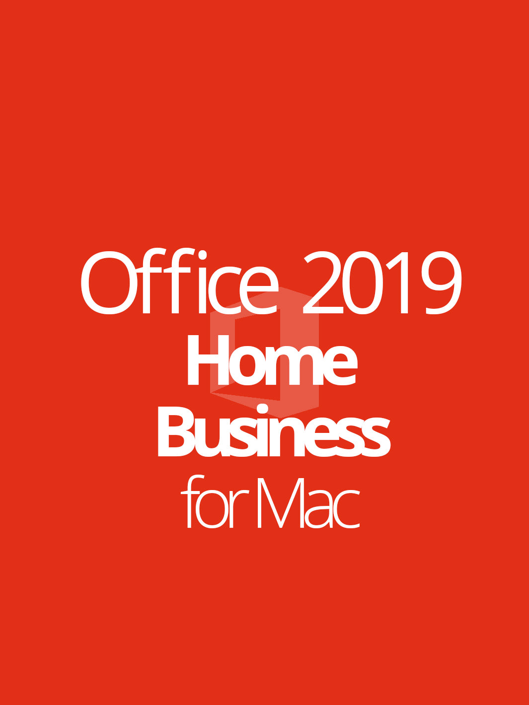 Office 2019 Home & Business for Mac Product Key