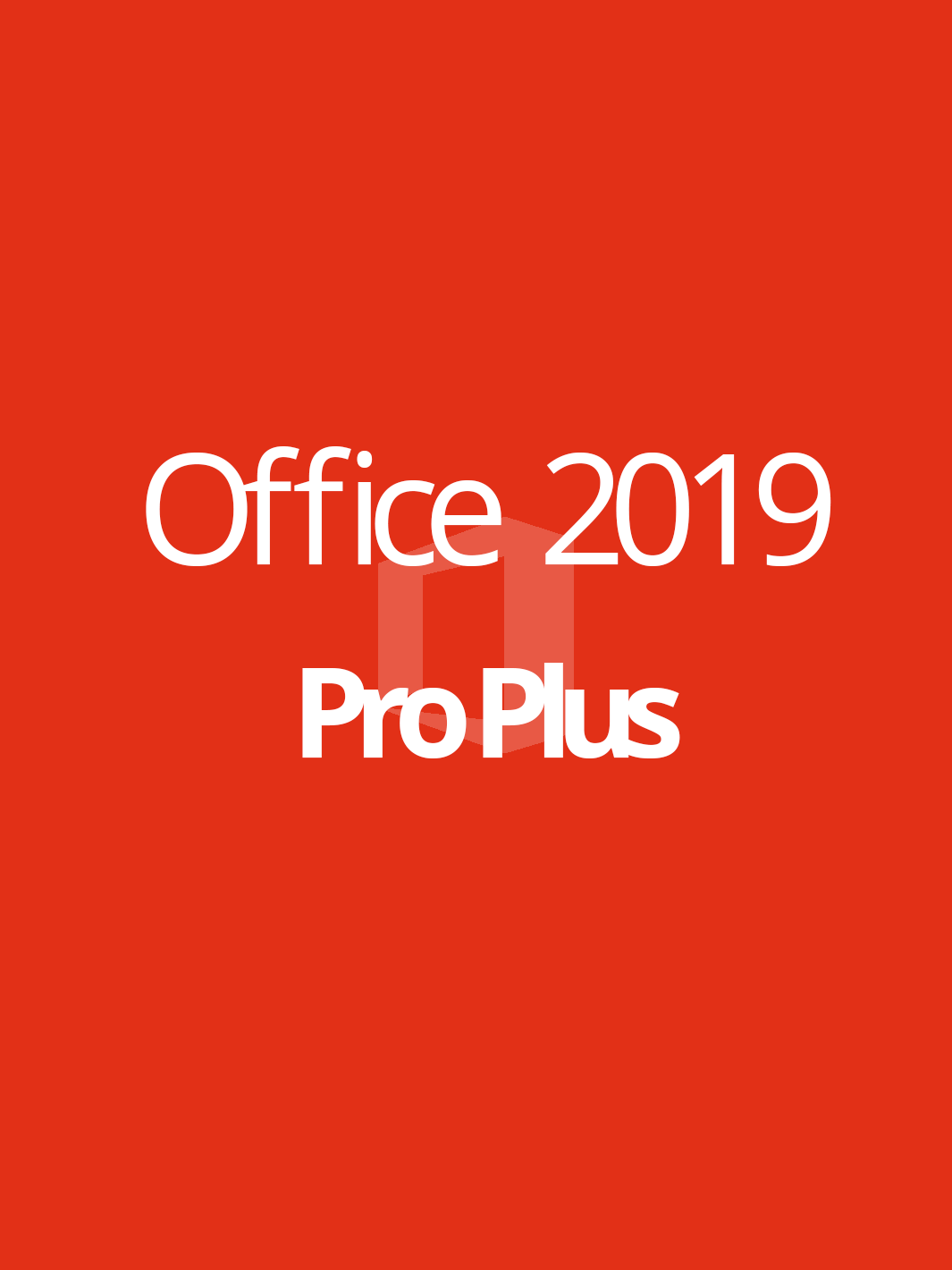 Office 2019 Pro Plus Product Key