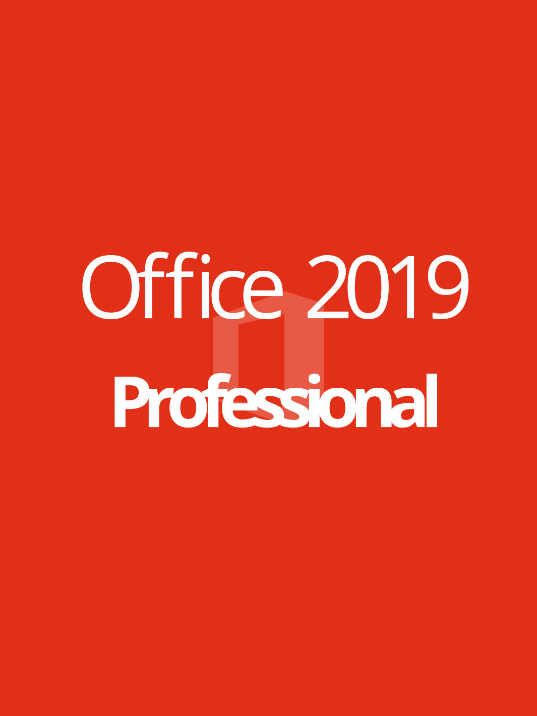 Office 2019 Professional PC OEM Product Key