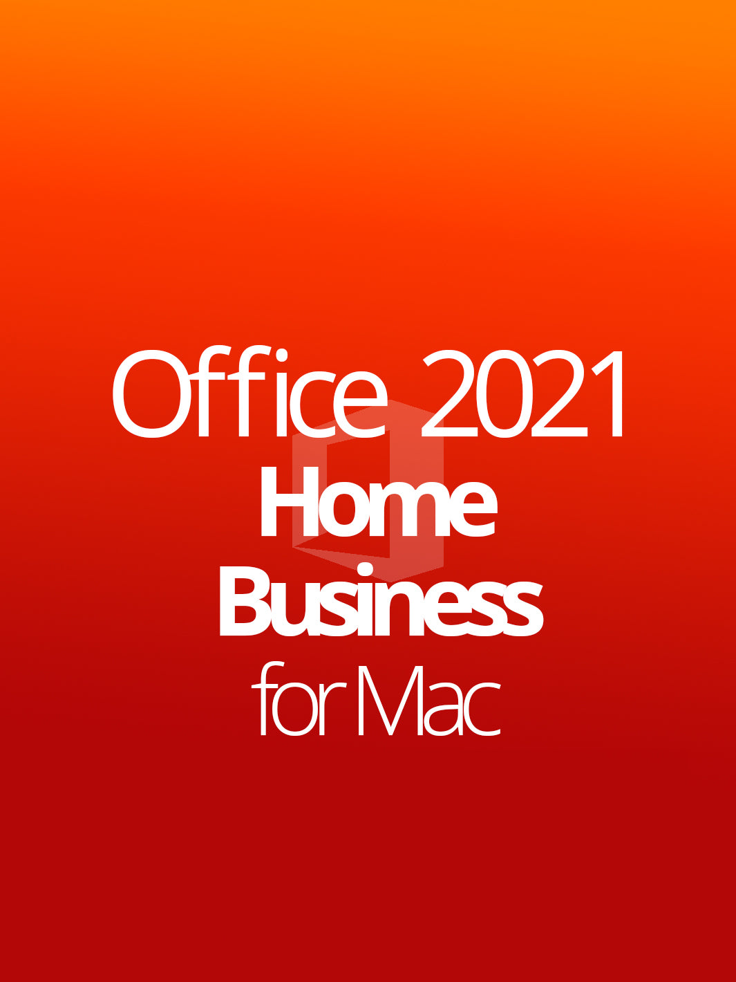 Office 2021 Home & Business for Mac Product Key