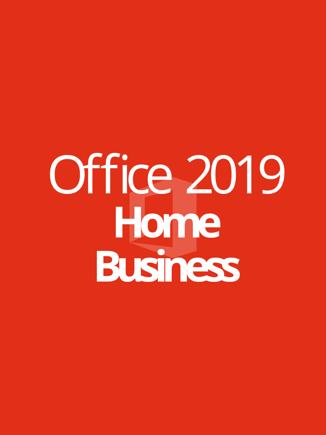Office 2019 Home & Business PC Product Key